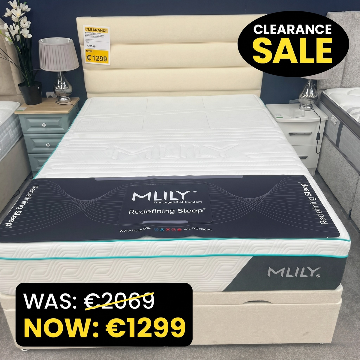 MLILLY 5ft Bed Set