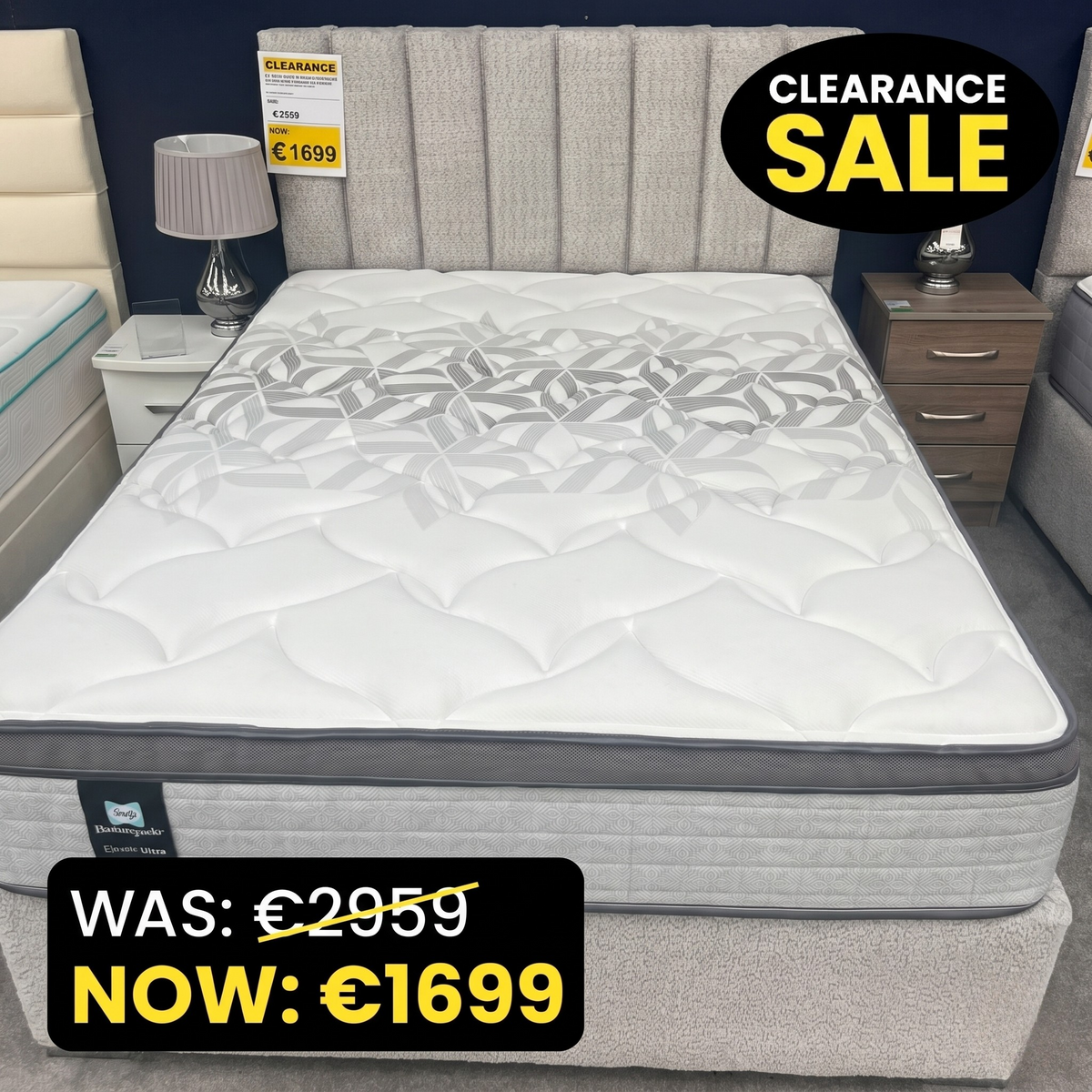 Sealy 5ft Bed Set