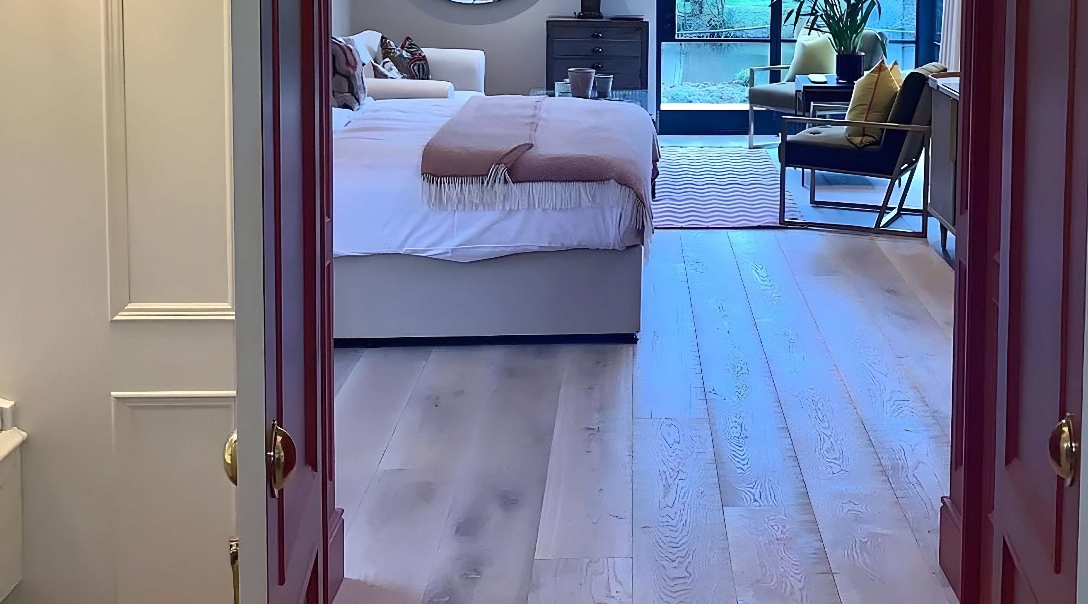 Esco 190mm Engineered Plank Smoked Washy Grey 14mm