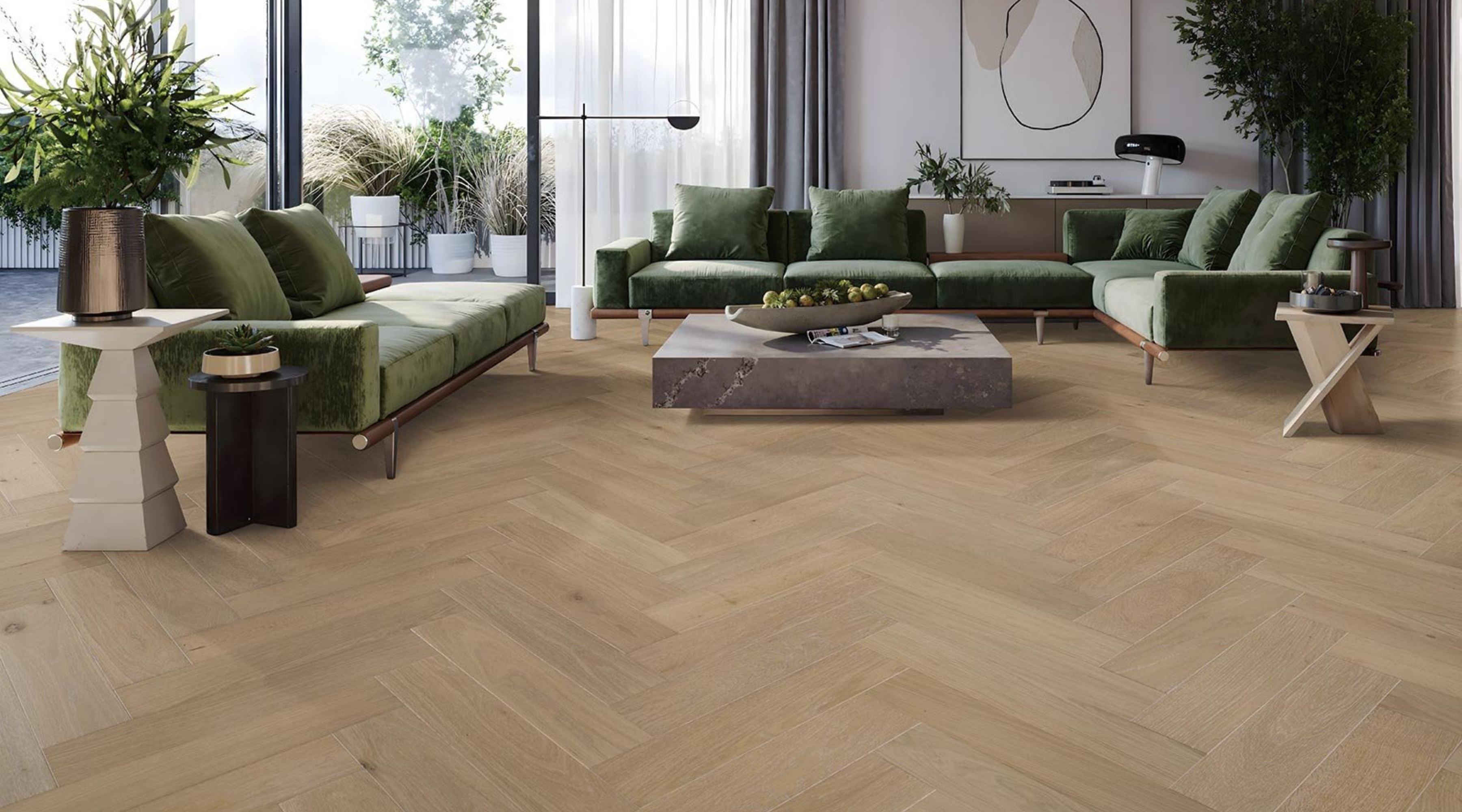 Vista Original Sand Herringbone 14mm