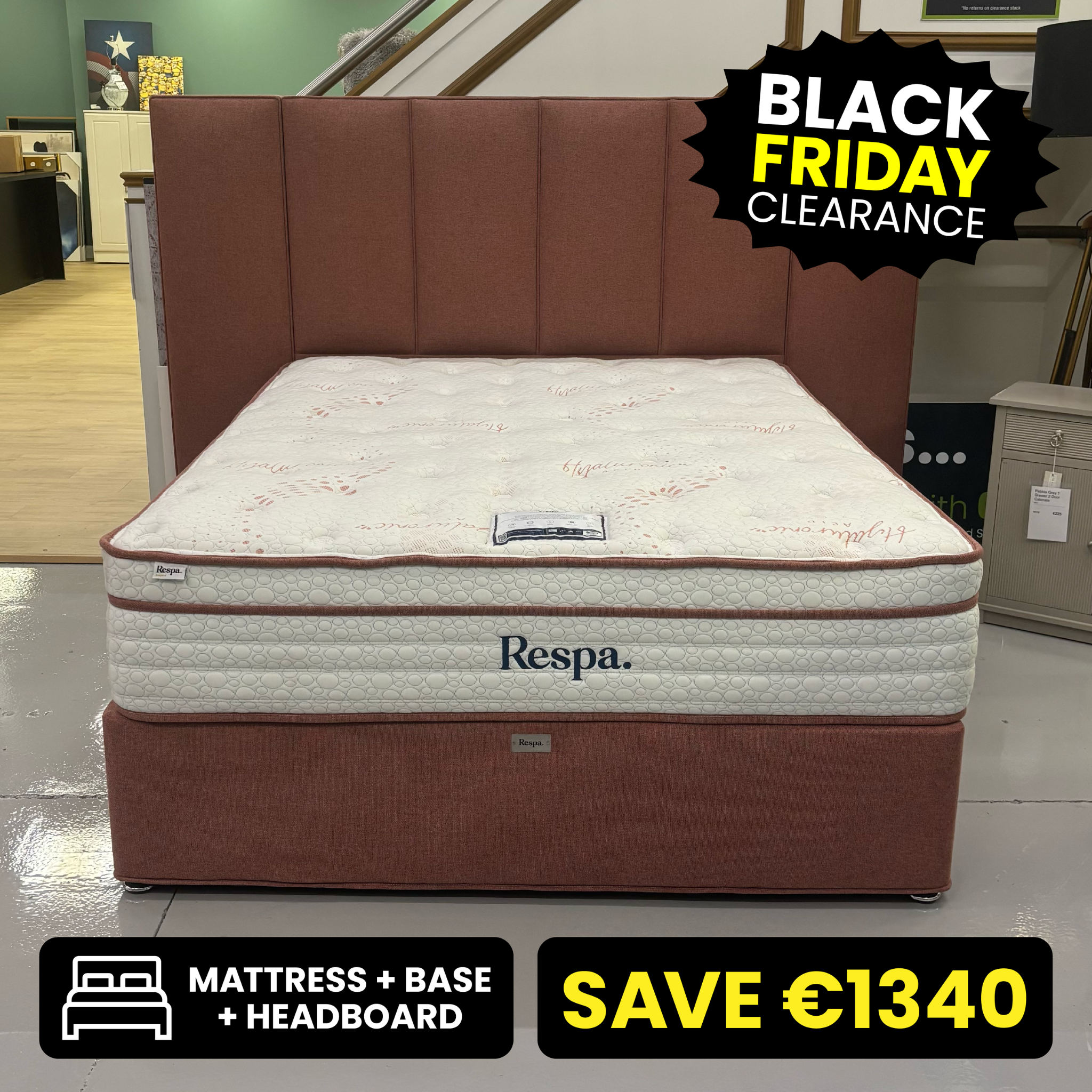 Vivify 5ft King Size Bed Set