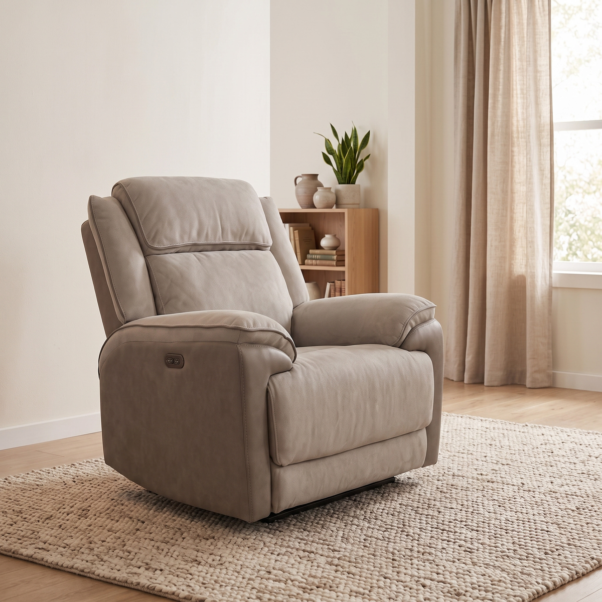 Walter Fabric Electric Recliner