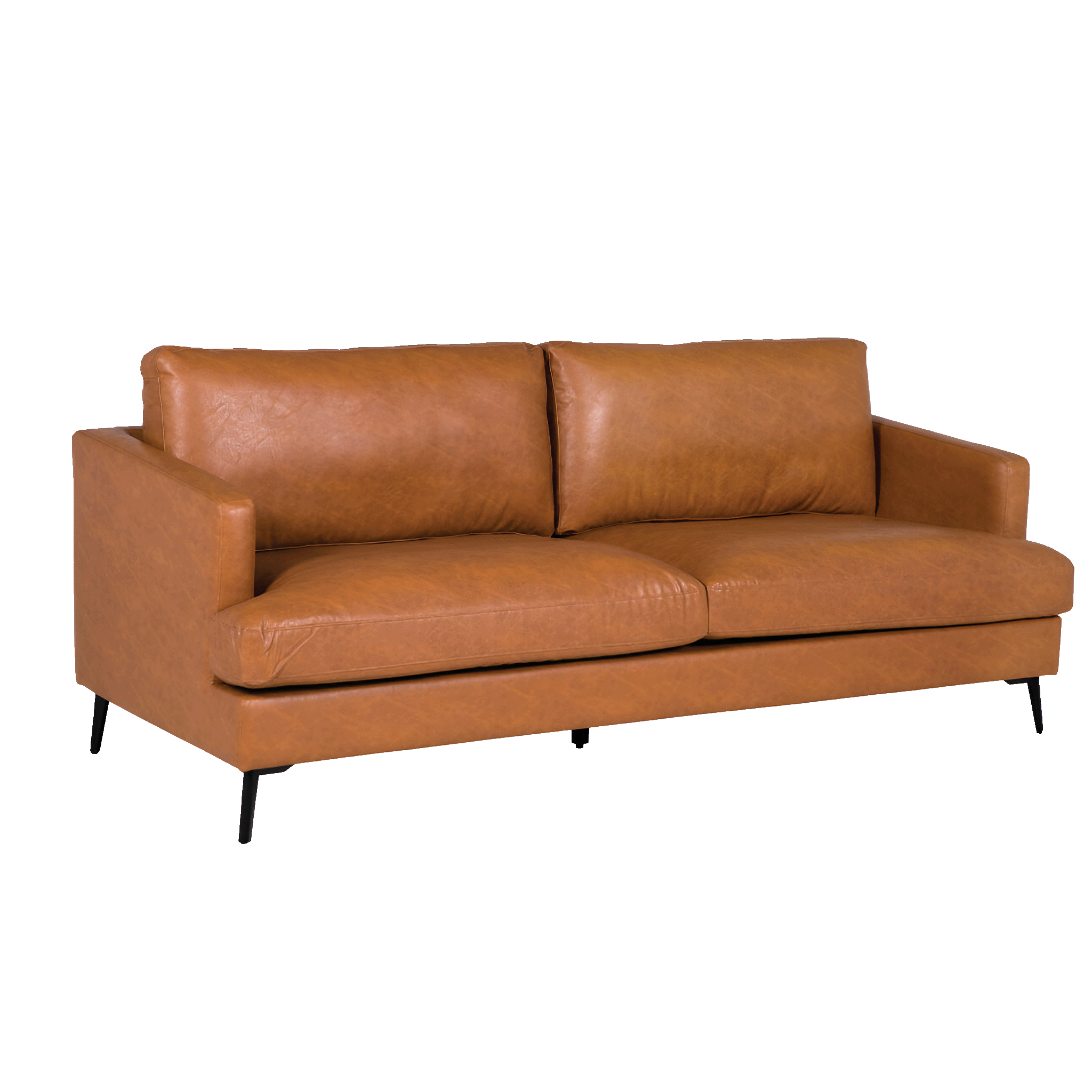 Tulip 3 Seater Sofa Tan