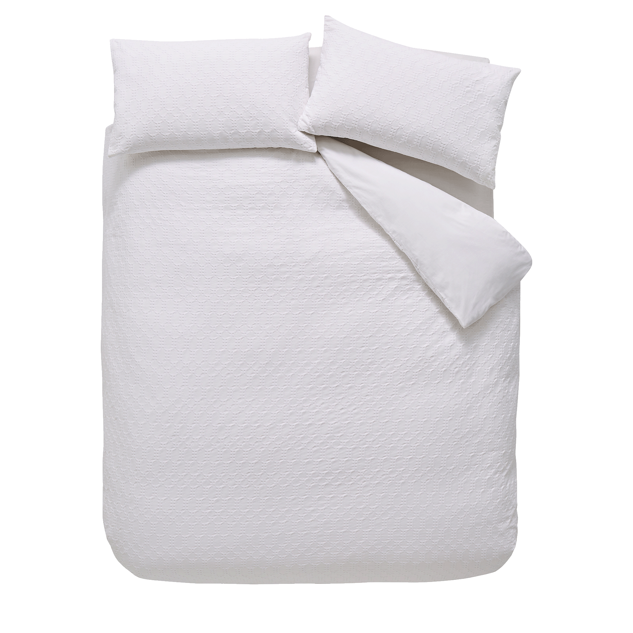 Waffle Duvet Set Natural