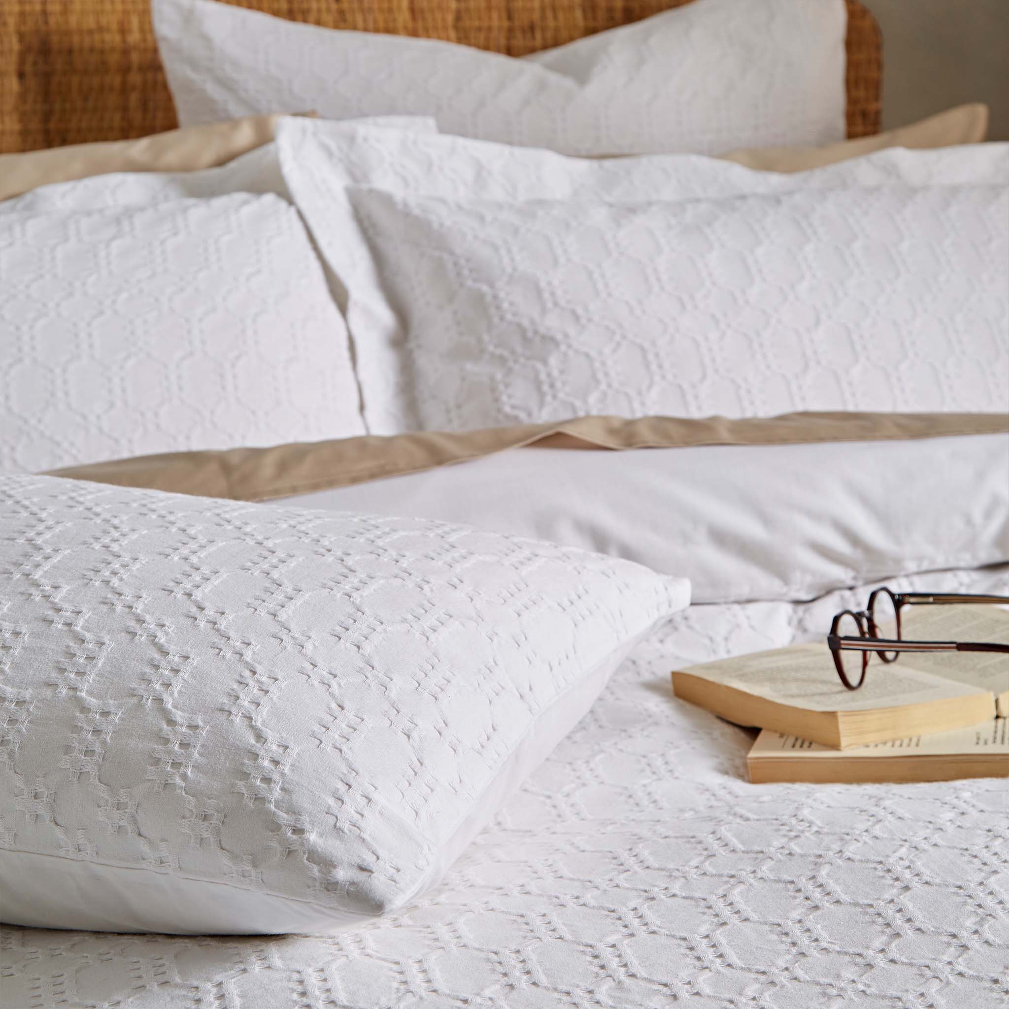 Waffle Duvet Set Natural