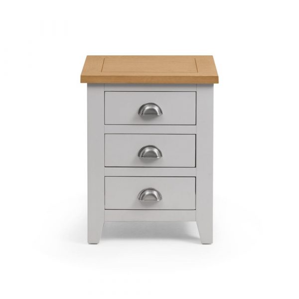 Aimee 3 drawer bedside locker from Des Kelly Interiors