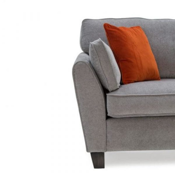 Cantrell Grey 2 Seater Sofa DKI 1