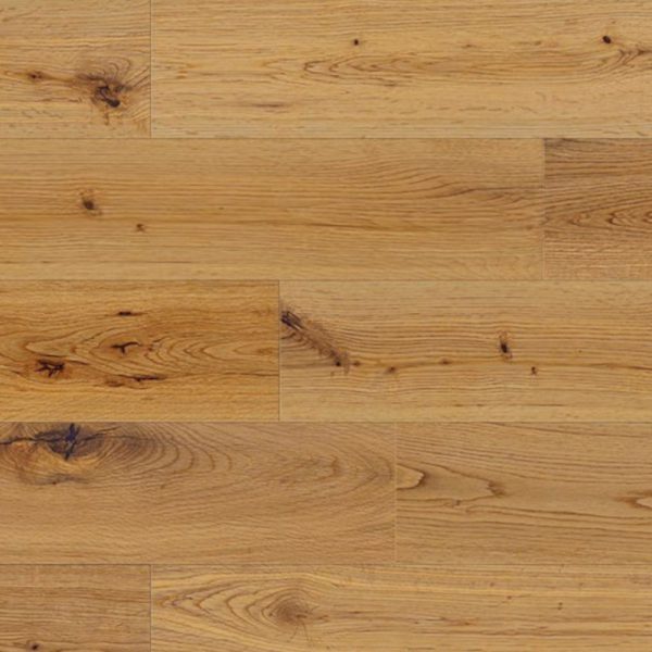 Canyon oak varnished wood floor close up