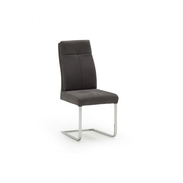 Donatella dining chair with a metal frame