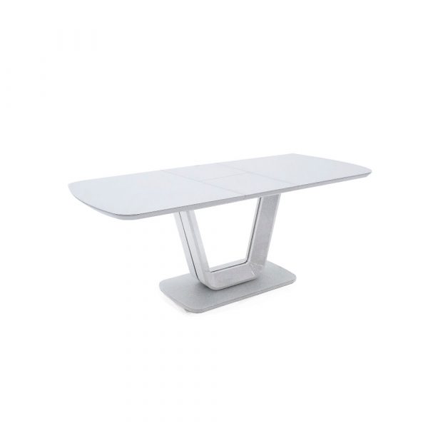 Lazzaro DIning Table White Gloss 2