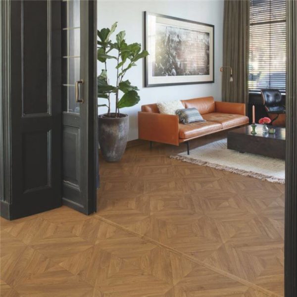 Quickstep Impressive Patterns Wood Floor Chevron Oak 2