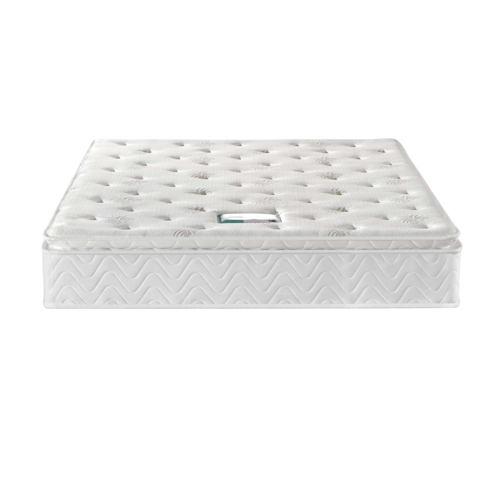 Serenity pocket sprung roll up mattress on a white background