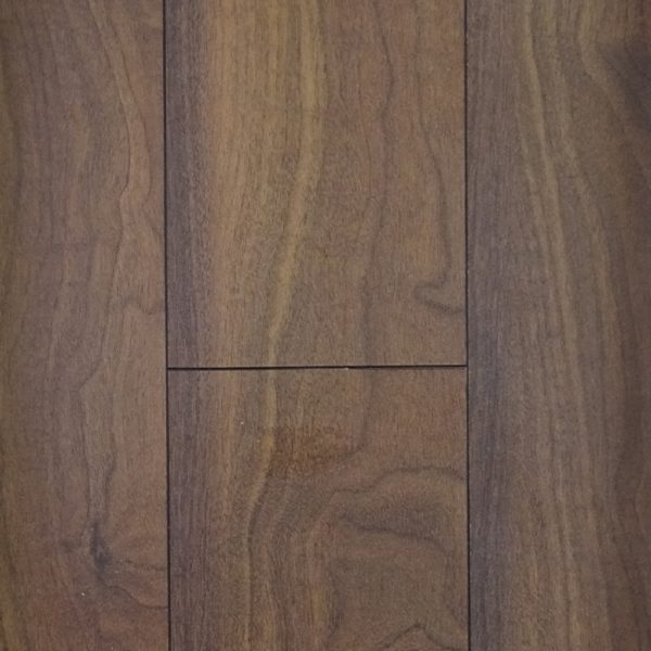 Solid dark brown wood floor from Des Kelly Interiors