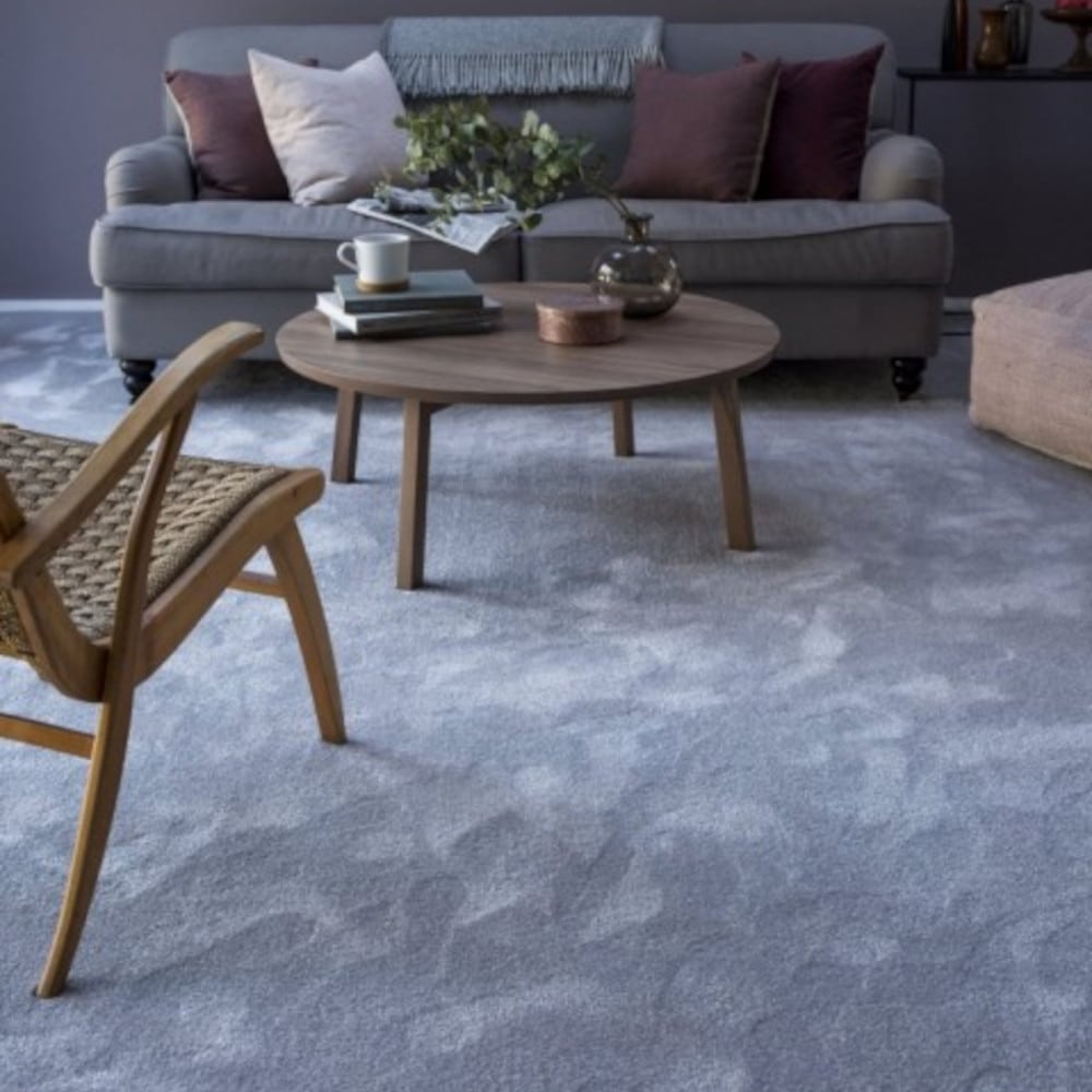 Gemini carpet with living room furniture on top