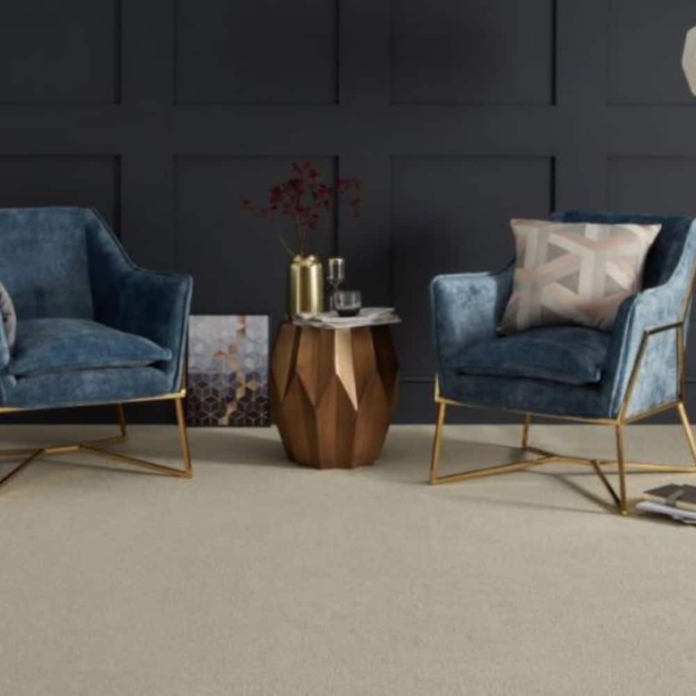 Primo lifestyle carpet with two armchairs