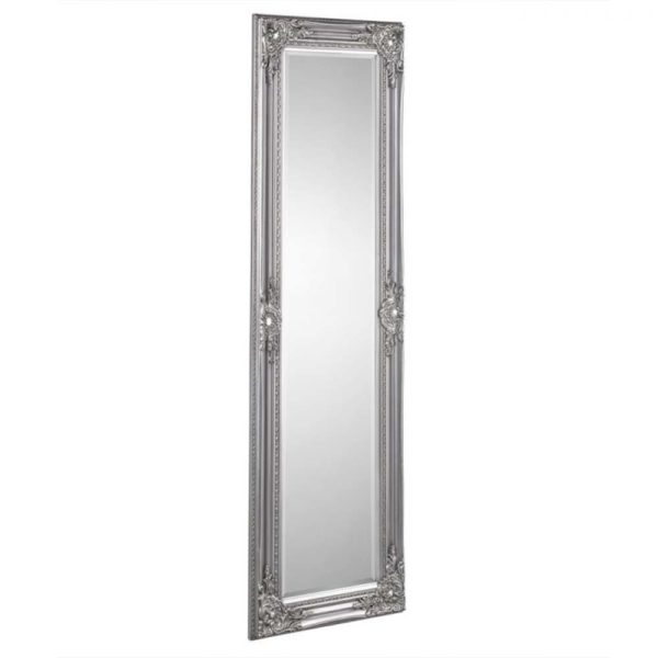 ANDRE pewter dress mirror Narrow1