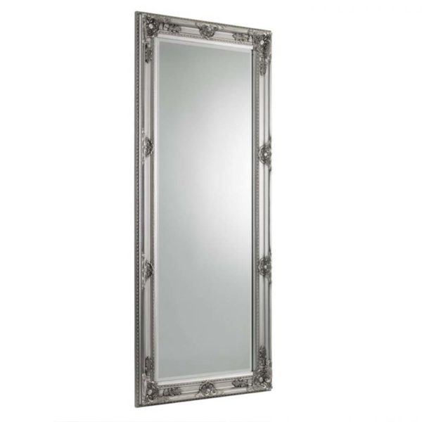 ANDRE pewter lean to mirror1
