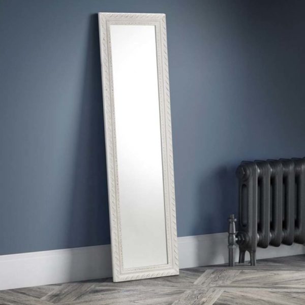 KELIAN white dress mirror roomset