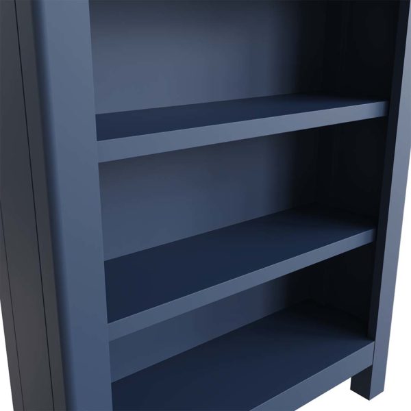 Lighthouse Dining Blue small wide bookcase4
