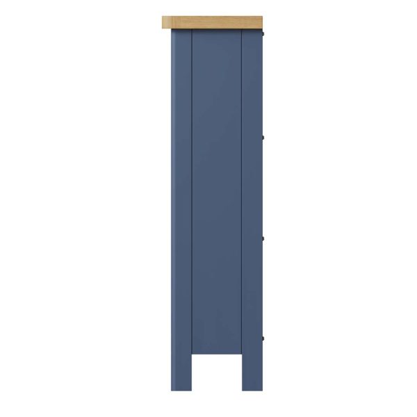 Lighthouse Dining Blue small wide bookcase5
