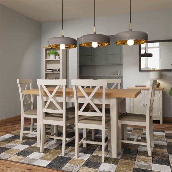 Chateau Dining 1.2m extending table 6