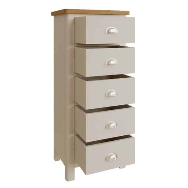 Chateau bedroom 5dwr narrow chest 2