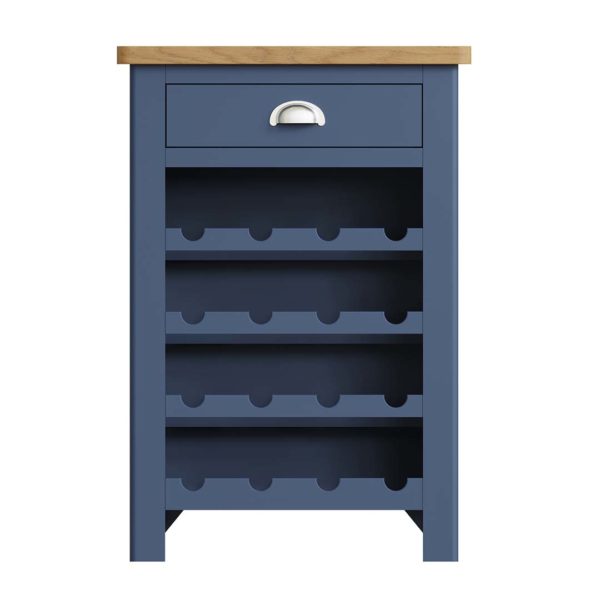 Lighthouse Dining Blue wine cabinet3