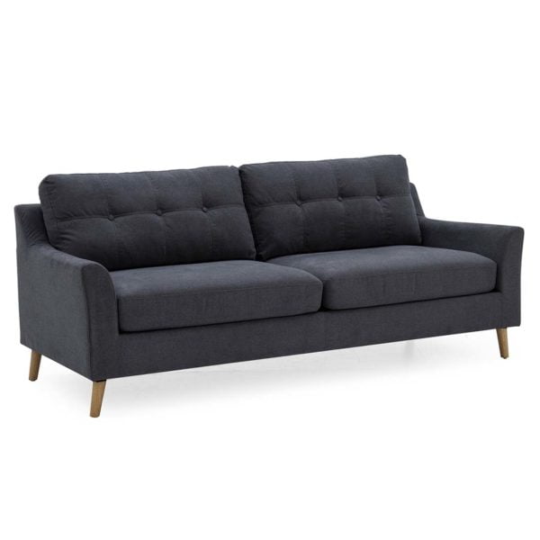Olten 3 Seater Charcoal 2