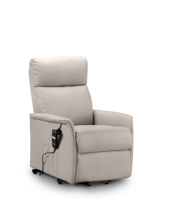 Harriot recliner pebble faux leather 1
