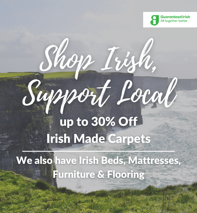 We also have Irish Beds, Mattresses, Furniture & Flooring