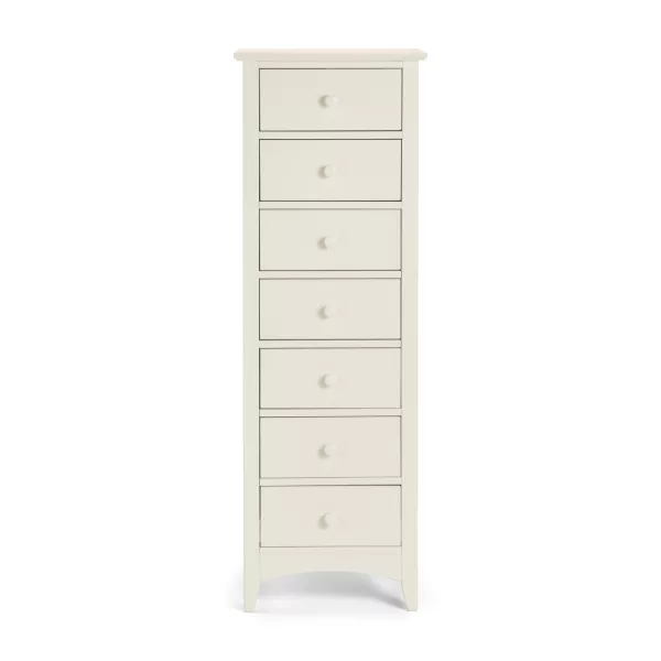 Cameo 7 Drawer Narrow Chest Front jpg