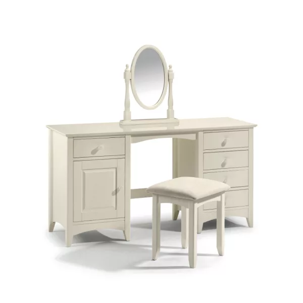 Cameo Dressing Table with Mirror Stool jpg