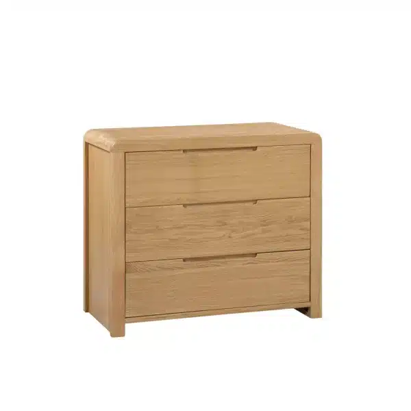 Curve 3 Drawer Chest Angle jpg