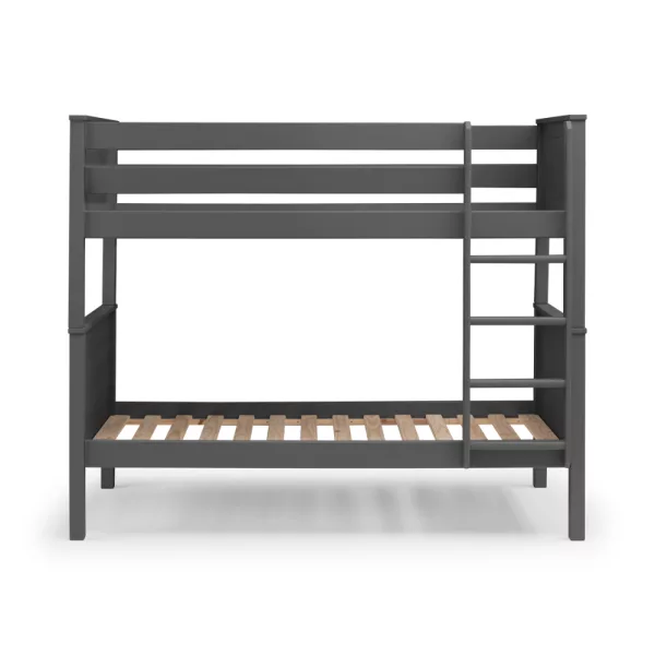Maine Bunk Bed Anthracite Front jpg