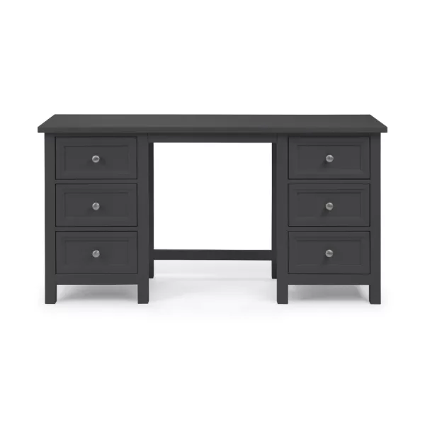 Maine Dressing Table Anthracite Front jpg