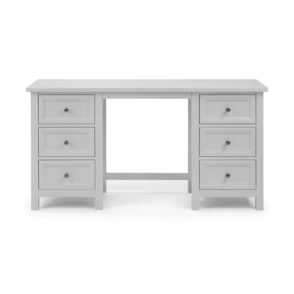 Maine Dressing Table Dove Grey Front jpg