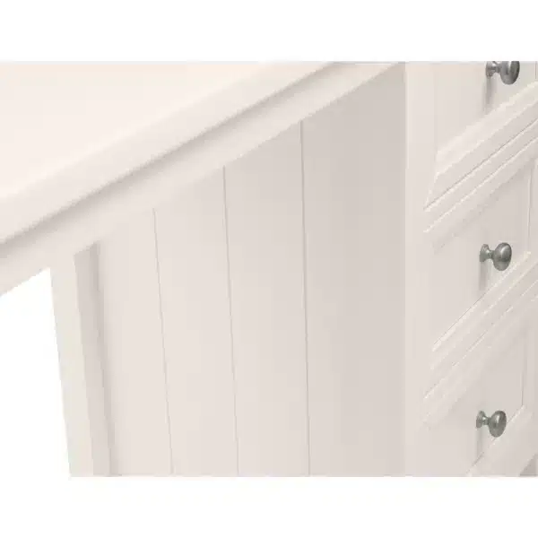 Maine Dressing Table White Paneling Detail jpg