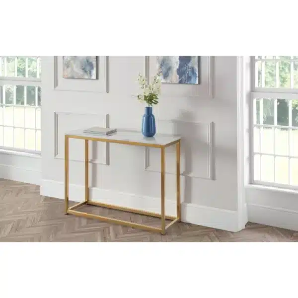 Matteo Console Table Gold jpg