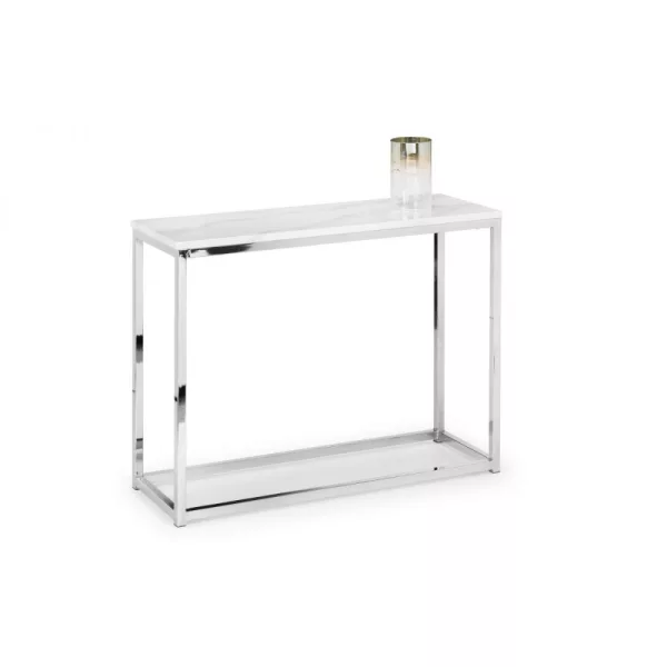 Matteo White Marble Console Table jpg