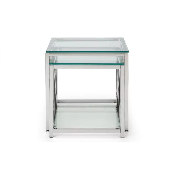 Picadilly Nest Of Tables Silver 3 jpg