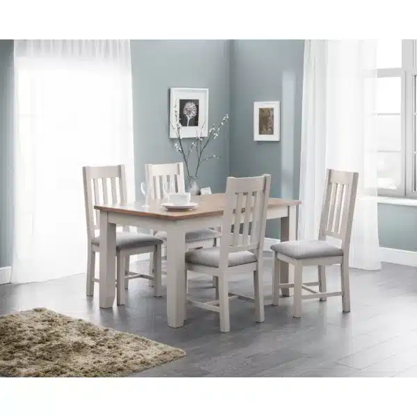 Richmond Dining Table 4 Chairs Roomset Closed jpg
