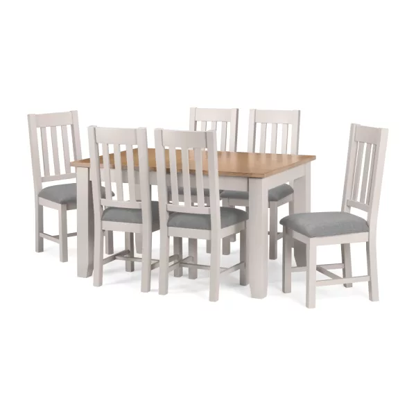 Richmond Dining Table 6 Chairs Closed jpg