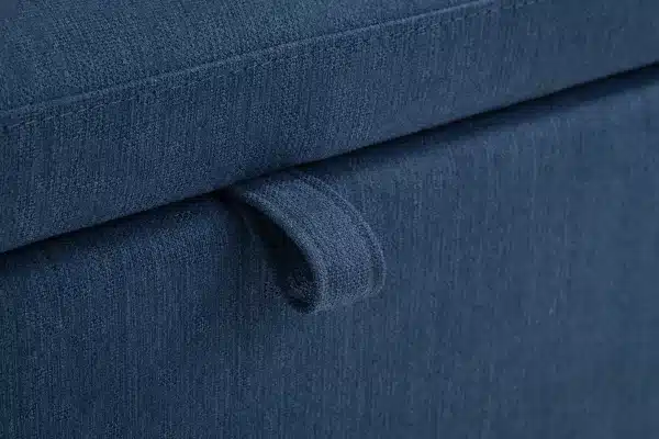 Sorrento Blanket Box Blue Open Detail scaled