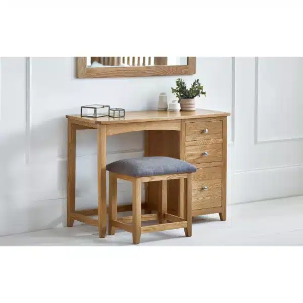 mallory single pedestal dressing table stool roomset jpg